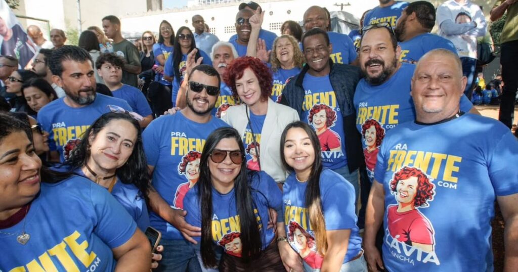 Flavia-Lancha-e-apoiadores-2-Divulgacao-1024x538 Ao lado de Kassab e Caido, Flávia oficializa candidatura