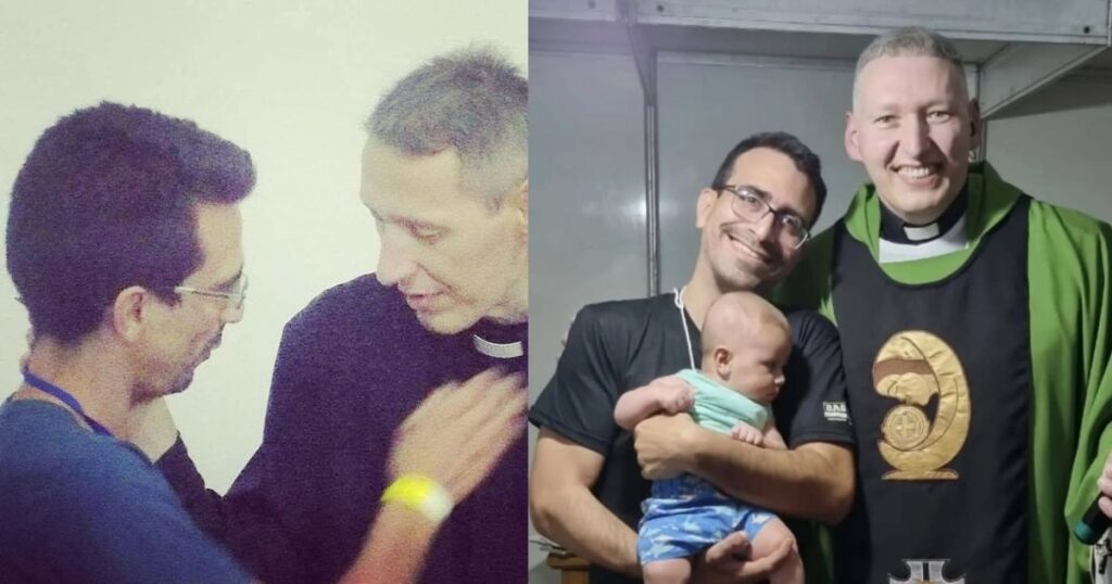 Thiago-Rocioli-e-padre-Marcelo-Rossi-Reproducao-1024x538 Francanos se encontram com padre Marcelo Rossi